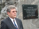 Președintele interimar Mihai Ghimpu la amplasamentul viitorului monument al victimelor comunismului